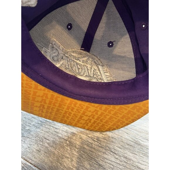 Los Angeles Lakers NBA Basketball Cap Youth Size Baseball Hat Snapback Adidas - Picture 12 of 12